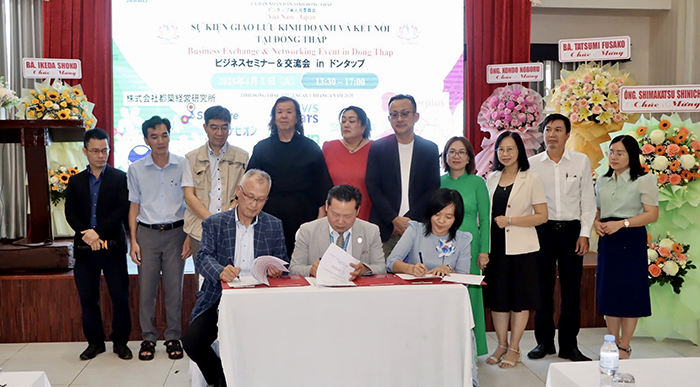 Business and Cultural Exchange Between Dong Thap and JAMWEI Institute
