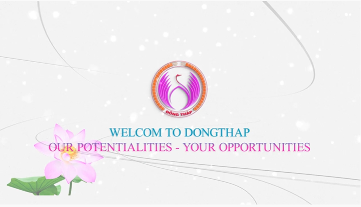 Welcome to Dong Thap Our Potentialities - Your Opportunities